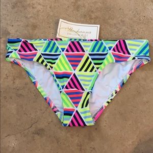 Shoshanna Multicolor Hipster Bikini Bottom